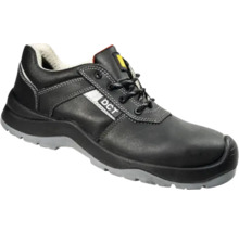 Pantof de siguranță negru cu șireturi