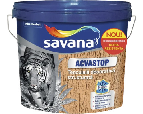 Găleată tencuială decorativă structurată Savana Acvastop