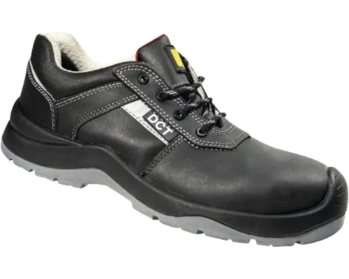 Pantof de siguranță negru cu șireturi