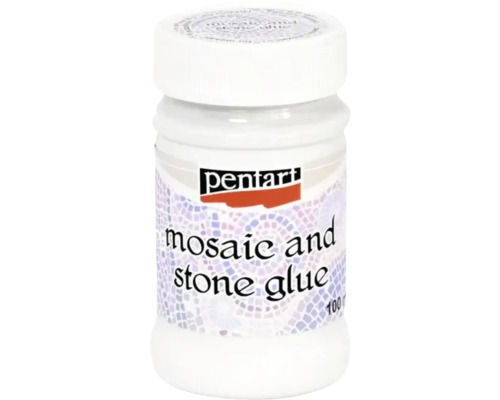 Adeziv pentru mozaic și piatră Pentart 100 ml Sticlă de adeziv pentru mozaic și piatră