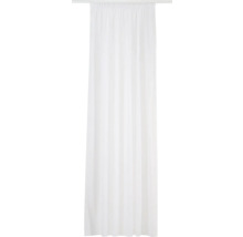 Perdea albă cu bandă de încrețire