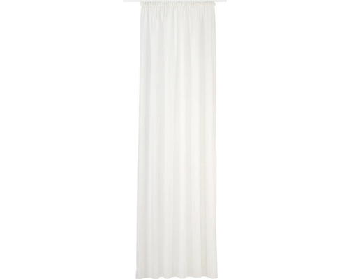 Perdea ignifugată cu rejansă Voile bej 300x245 cm Cortină cu bandă de încrețire