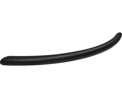 Mână curentă neagră curbată din plastic