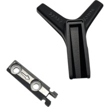 Șpaner universal Spannfix negru cu inserție metalică