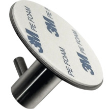 Cârlig de haine metalic cu suprafață adezivă 3M pentru montare pe perete