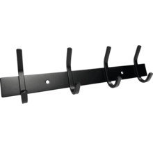 Bară de haine cu cinci cârlige pentru montare pe perete