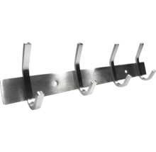 Panou de garderobă cu cinci cârlige metalice