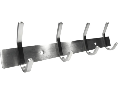 Panou de garderobă cu cinci cârlige metalice