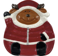 Bol decorativ ren în formă de Moș Crăciun