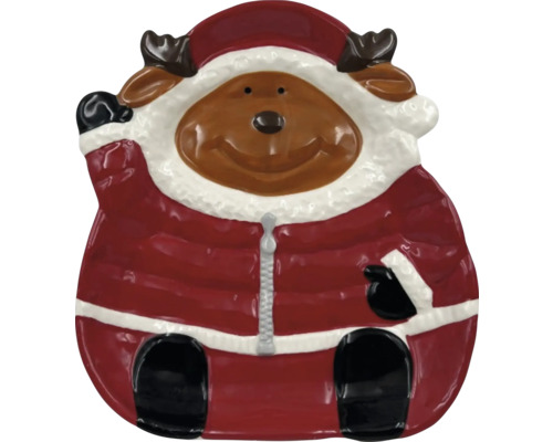Bol decorativ ren în formă de Moș Crăciun