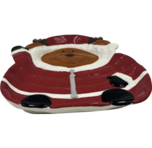 Bol decorativ cu design de ren pentru perioada Crăciunului