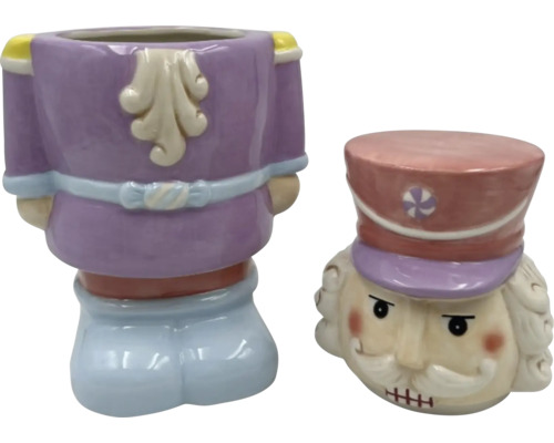 Figurină decorativă spărgător de nuci ca vază de flori