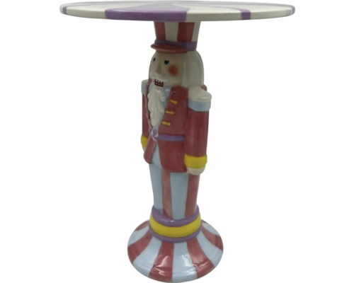 Măsuță laterală decorativă cu design spărgător de nuci