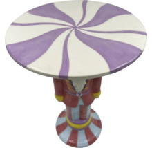 Măsuță decorativă cu design spărgător de nuci cu model spiralat