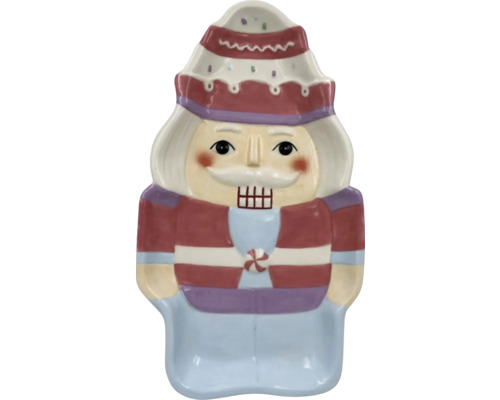 Farfurie Spărgătorul de nuci Lafiora ceramică 24,2x13,8 cm Figurină decorativă spărgător de nuci din ceramică