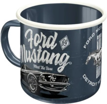 Cană emailată Ford Mustang