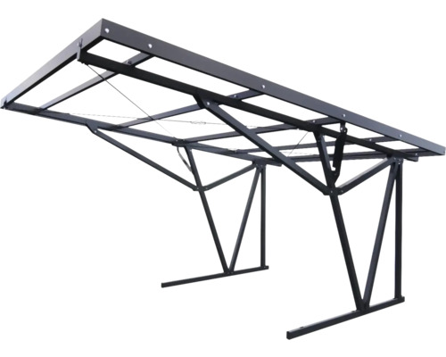 Cadru metalic pentru carport, pentru montaj