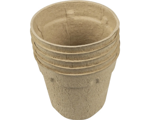 Stivă de ghivece de turbă pentru grădinărit