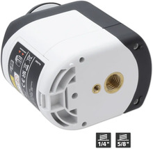 Partea inferioară a nivelei laser cu filet de 1/4 inch și 5/8 inch