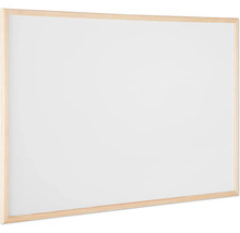 Tabla albă cu ramă din lemn