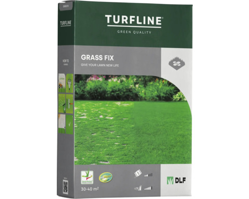 Semințe gazon Turfline Grassfix 1 kg 30-40 m² Pachet Turfline Grass Fix pentru reparații gazon