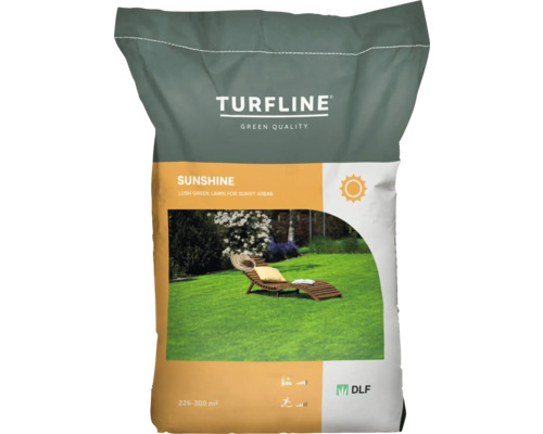 Semințe gazon soare Turfline 7,5 kg 225-300 m² Pachet de semințe de gazon Turfline Sunshine pentru zone însorite