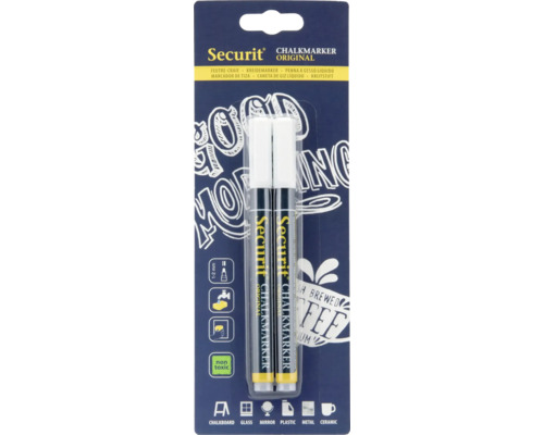 Set dublu marker cu cretă original Securit