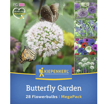 Bulbi de flori Butterfly Garden Mega Pack cu logo-ul Kiepenkerl și sigiliul Inimă pentru animale utile
