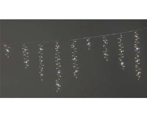 Ghirlandă luminoasă snake Lafiora 504 LED-uri 4,5 m alb neutru Ghirlandă luminoasă țurțuri cu lumini albe calde pentru decorare