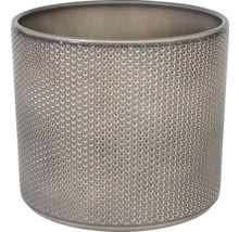 Ghiveci de flori cilindric cu model perforat