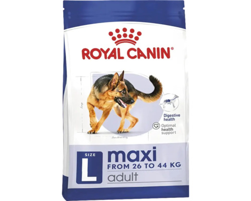 Hrană uscată pentru câini Royal Canin Maxi Adult 3 kg Royal Canin Maxi Adult hrană uscată pentru câini de 26 până la 44 de kilograme