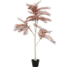 Copac artificial în ghiveci cu frunze de ferigă