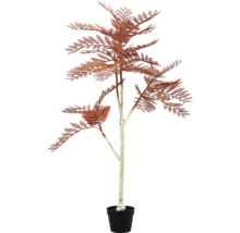 Copac artificial cu frunze într-un ghiveci