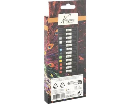 Ambalaj de creioane pastel cu ulei