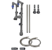 Componente filtru de iaz, inclusiv țevi și coliere pentru furtun