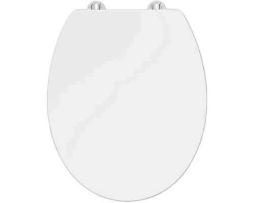 Capac WC cu închidere lentă form&style MAUI duroplast cu iluminare LED, alb Capac WC