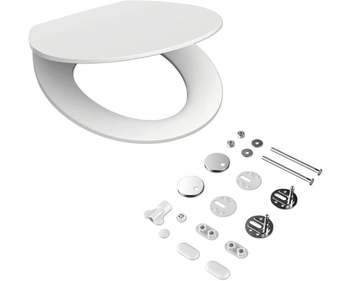 Scaun de toaletă cu material de fixare