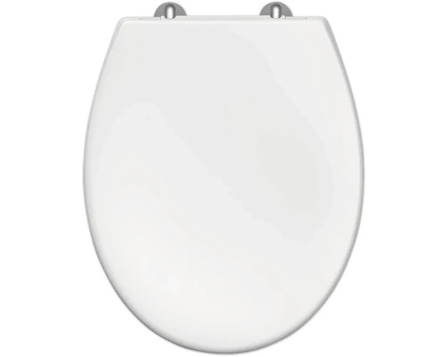 Capac WC pentru copii form&style FAMILY termoplast închidere lentă alb 40-45x37 cm Capac WC cu material de fixare