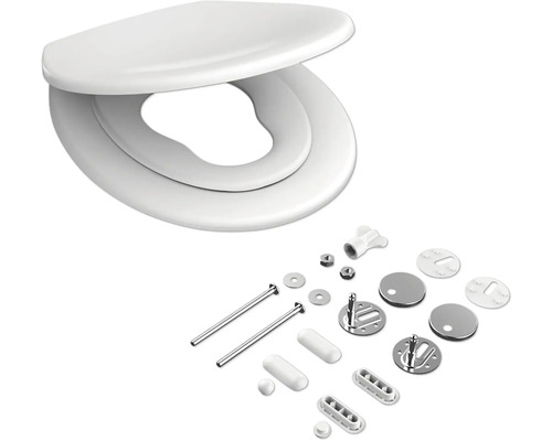Scaun de toaletă cu material de fixare