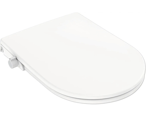 Capac de toaletă alb cu funcție de bideu
