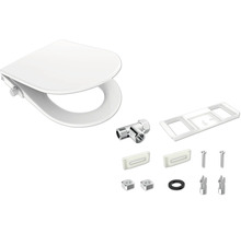 Scaun WC cu set de conectare și accesorii de montaj