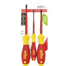 Set de șurubelnițe Wiha cu trei piese pentru electricieni