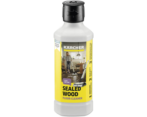 Soluție de curățat parchet din lemn masiv Kärcher RM534 500ml, pentru mopuri electrice