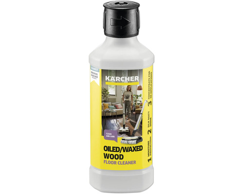 Soluție de curățat parchet din lemn masiv Kärcher RM535 500ml, pentru mopuri electrice