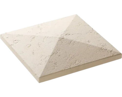 Capac stâlp gard STAR STONE Roma 35x35x5 cm Placă de acoperire din piatră cu formă de piramidă