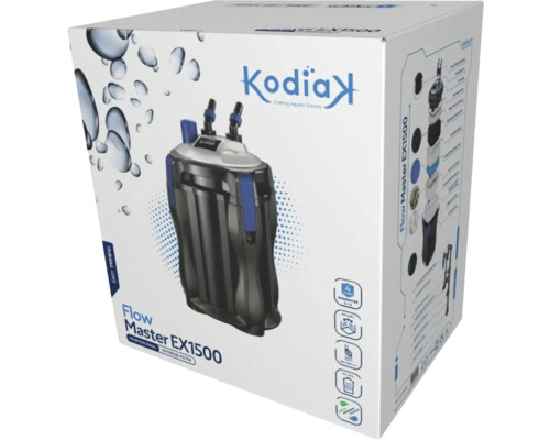 Filtru extern pentru acvariu Kodiaq Flow Master EX1500 în cutie