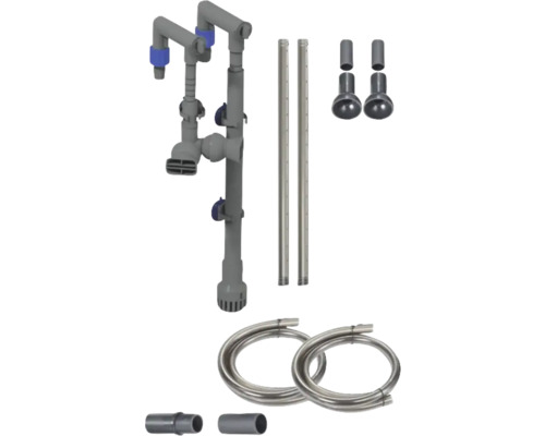 Filtru de acvariu cu țevi, furtunuri și accesorii