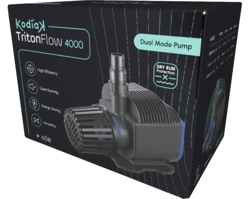 Pompă de acvariu Kodiax TritonFlow 4000 în ambalajul produsului
