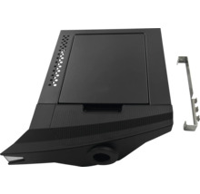 Cutie de cenușă neagră cu suport de montare