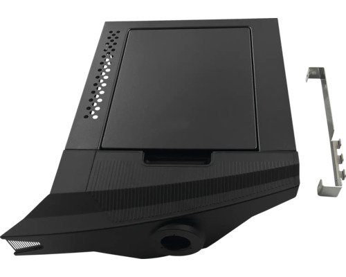 Cutie de cenușă neagră cu suport de montare